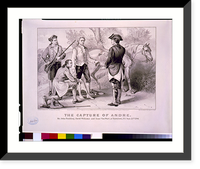Historic Framed Print, The capture of Andre: By John Paulding, David Williams and Isaac Van Wart, at Tarrytown, N.Y., Sept. 23rd, 1780 - 3,  17-7/8" x 21-7/8"