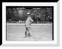 Plainfield Horse Show, ring master Classic, Vintage Print
