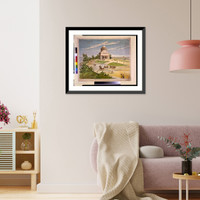 Historic Framed Print, Tomb of General Ulysses S. Grant, Riverside Drive, New York City.Grant Wright, 1897. - 2,  17-7/8" x 21-7/8"