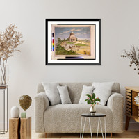 Historic Framed Print, Tomb of General Ulysses S. Grant, Riverside Drive, New York City.Grant Wright, 1897. - 2,  17-7/8" x 21-7/8"