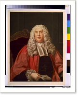 Historic Framed Print, [Sir William Blackstone, half-length portrait, seated, facing slightly left].T. Hamilton Crawford, [printer]. - 3,  17-7/8" x 21-7/8"