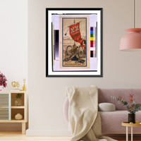 Historic Framed Print, X-X Brand. Petersburg, Va..C.A. Butler del.,  17-7/8" x 21-7/8"