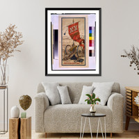 Historic Framed Print, X-X Brand. Petersburg, Va..C.A. Butler del.,  17-7/8" x 21-7/8"
