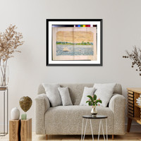 Historic Framed Print, Bassua Liberia.R.K.G.,  17-7/8" x 21-7/8"