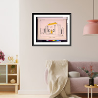 Historic Framed Print, Musee - museum.RMS.,  17-7/8" x 21-7/8"