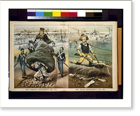Historic Framed Print, The Strong" government 1869-1877. The "weak" government 1877-1881.J.A. Wales." - 2,  17-7/8" x 21-7/8"