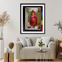 Historic Framed Print, Little Red-Riding-Hood,  17-7/8" x 21-7/8"