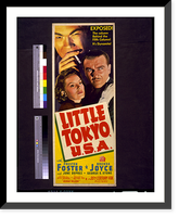 Historic Framed Print, Little Tokyo, U.S.A.,  17-7/8" x 21-7/8"