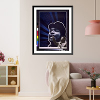 Historic Framed Print, You can jail a revolutionary, but you can't jail the revolution. - 2,  17-7/8" x 21-7/8"