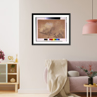 Historic Framed Print, Effects of shells upon the enemies rifle pits at the crossing over the Rappahannock. June 5th,  17-7/8" x 21-7/8"