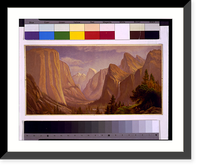 Historic Landscape - Yosemite - Valley looking east from the Mariposa