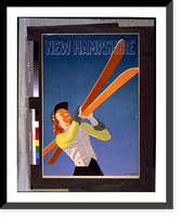 Historic Framed Print, New Hampshire.Hechenberger.,  17-7/8" x 21-7/8"