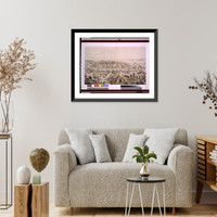 Historic Framed Print, Milwaukee, Wisconsin.Geo. J. Robertson del. ; D.W. Moody lith. - 2,  17-7/8" x 21-7/8"