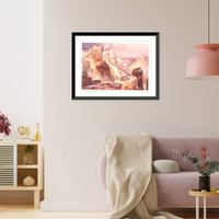 Vintage Americana Print - Yellowstone - The Grand Canon, TM