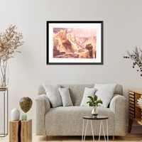 Vintage Americana Print - Yellowstone - The Grand Canon, TM