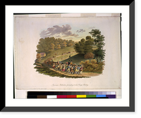 Historic Framed Print, American methodists proceeding to their camp meeting.J. Milbert del. ; M. Dubourg sculp. - 3,  17-7/8" x 21-7/8"