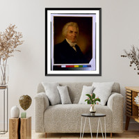 Historic Framed Print, [Alexander Campbell, head-and-shoulders portrait, facing right].J. Boglo, 1837.,  17-7/8" x 21-7/8"