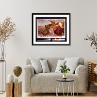 Historic Framed Print, Mechanizing the agriculture is our hope,  17-7/8" x 21-7/8"