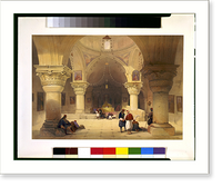 Historic Framed Print, Crypt of the Holy Sepulchre Jerusalem,  17-7/8" x 21-7/8"