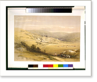 Historic Framed Print, Nazareth April 28th 1839,  17-7/8" x 21-7/8"