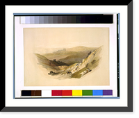 Historic Framed Print, Semua ruins March 16th 1839.David Roberts, R.A.,  17-7/8" x 21-7/8"