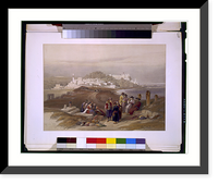 Historic Framed Print, Jaffa ancient Joppa April 16th 1839.David Roberts, R.A.,  17-7/8" x 21-7/8"