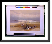 Historic Framed Print, St. Jean d'Acre April 24th 1839.David Roberts.,  17-7/8" x 21-7/8"