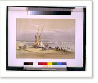 Historic Framed Print, Tsur ancient Tyre April 27th 1839.David Roberts, R.A.,  17-7/8" x 21-7/8"