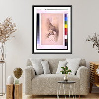 Historic Framed Print, Ascent to the summit of Sinai Feby 20th 1839.David Roberts, R.A.,  17-7/8" x 21-7/8"