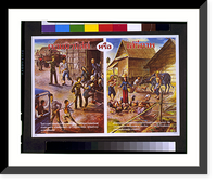 Propaganda flier depicting two images of work in Thailand; one of soldiers loading people into trucks under Communism, and the other of family-based labor around the home under freedom Classic Wa