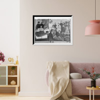 Historic Framed Print, Anna Bahr - Mildenburg as Sister Anna at Salzburg,  17-7/8" x 21-7/8"