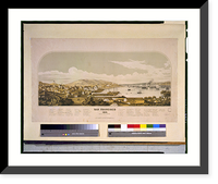 San Francisco, 1849.Schmidt Label & Litho. Co., S.F. Cal. - 2, Antique Poster