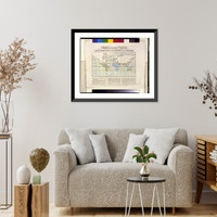 Chart of the world, on Mercator's projection. Illustrative of the impolicy of slavery, Vintage Wall Art