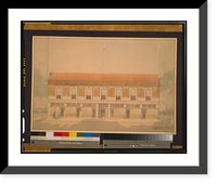Alterations to a store building for Alex Britton Browne & Co., H Street, N.W., between 13th Street and 14th Street (lot 39, square 250), Washington, D.C. Front elevation, Historic Reproduction