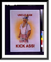 Uncle Sam wants to kick ass!.Luis Tomas Estrada. - 2, Antique Wall Art