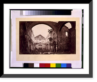 Historic Framed Print, Ruins of the Church of Santo Domingo, Panama,  17-7/8" x 21-7/8"