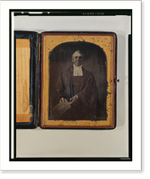 Historic Framed Print, [Occupational portrait of an unidentified clergyman, three-quarter length, facing front, holding Bible] - 2,  17-7/8" x 21-7/8"