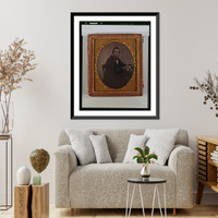 Occupational portrait of a watchmaker, three-quarter length, seated at table with watches - 2, Vintage Wall Art