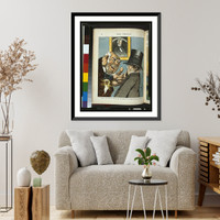Hanna: that man Clay was an ass. It's better to be president than to be right.Geo. B. Luks. - 2, Vintage Print