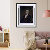 Samuel Hanson Cox, half-length portrait, three-quarters to the left - 2, Vintage Wall Art