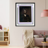 Henry Peters Gray, half-length portrait, head three-quarters to left - 5, Antique Print