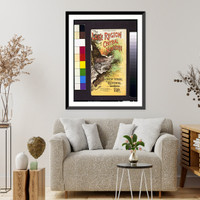 Historic Framed Print, The lake region of central New York reached via the New York Central & Hudson River RR.F.H. Taylor.,  17-7/8" x 21-7/8"