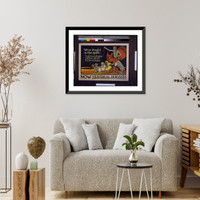 Historic Framed Print, We've fought in the open - bubonic plague, yellow fever, tuberculosis. now venereal diseases.H. Dewitt Welsh.,  17-7/8" x 21-7/8"