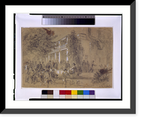 Headquarters of Genl. Warren at Col. Avery's house-near Petersburg - 2, Historic Print