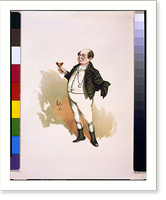 Mr. Pickwick.Kyd, Antique Print