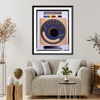 Historic Framed Print, Eclipse chewing tobacco.Wilstach, Baldwin & Co.,  17-7/8" x 21-7/8"