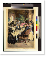 Over-indulgence. a spoiled Thanksgiving, Historic Print