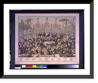 Historic Framed Print, Our national music.Geo. H. Walker & Co. lithographers, Boston. - 2,  17-7/8" x 21-7/8"