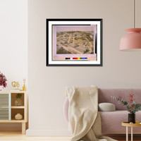 Historic Framed Print, View of the ground and buildings, International Exhibition, 1876, Fairmount Park, Philadelphia - 2,  17-7/8" x 21-7/8" Historic Framed Print, View of the ground and buildings, International Exhibition, 1876, Fairmount Park, Philadelphia - 2,  17-7/8" x 21-7/8"