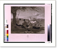 Farmers nooning, from the original picture in the possession of Iona Sturges Esqr..painted by W.S. Mount ; engraved by Alfred Jones. - 2, Vintage Wall Art